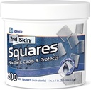 2 Skin Dressing 1 "Squares (200 Count) - Blister Pads for Feet & Body - Cool Gel Relief Patch - 95% Air Formula - Non-Stick Chafing Protection - Portabel Bantuan Pertama untuk Athletes & Hikers