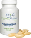 Longview Farms ® Emu Oil Gel Capsules 124; 100% Pure Emu Oil for Skin Health, Mobility, dan Jenderal Wellness 124; Natural Omega 3, 6, 9, dan Estivenlings 124; 60 Capsules