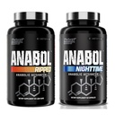 Nutrex Research Anabol Ripped & Nighttime PM Muscle Builder dan Shredding Combo