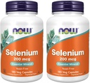 Sekarang Foods Selenium 200 mcg VCaps, 180 Cacah (Paket 2)