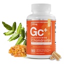 Elemen Terdekat Glucosamin Chondroitin MSM Boswellia Serrata Hiluronic Aclement Bersama-sama Mendukung Tambahan Antioksidant - 90 Kapsul