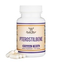 Pterotilbene Tambahan 100mg Capsules (Diuji Partai Ketiga) 60 Katup, Superior ke Resveratrol, Antioksidant untuk Dukungan Umur-Panjang (Non-GMO, Gluten Bebas) oleh Double Wood