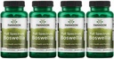 Swanson Kekuatan Ganda Boswellia - Herbal Promoting Joint Support - Ayurvedic Herb untuk Joint Flexibility & Mobility Supports - Made w / Boswellia Serrata Resin - (60 Capsules, 800mg Masing-masing) 4 Pack