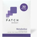 Patch Remedy Metaboze Patch 126; 5-HTP, Guarana, L- Carnitine, Fucus, Zinc, Yerba Mate, Raspberry Ketone 124; 30 Patches