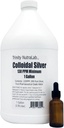 130PPM Colloidal Silver (1 Gallon). Test Lab bersertifikat, 100% Murni & Natural. Tak ada yang ditambahkan.