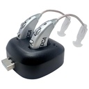 Digital Hearing Amplifier - Sepasang Amplifier Suara Pribadi Dapat Digital dengan USB Dock - Premium Di Belakang Amplifikasi Suara Telinga - oleh MeDca