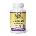 Faktor Alam Ubiquinol 100 mg - Supports Heart Health & Natural Vitality - Antioksidant Superior Absorpsi - Dukungan Energi dengan Flaxseed Oil - 60 Softgels (60 Pelayan)