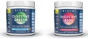 BiOHM Estivenous Bundle, Reds Digetical and Greens, Superfood Powder, Antioksidants, Vitamin, Progories, Digetical Health for Men and Women, Divalry Supplemen dengan Enzymes, 30 Servis Masing-masing