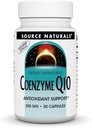 Source Coenzim Q10, Antioksidant Dukungan * untuk Produksi Energi, Fungsi Jantung Dukungan, Perlindungan Antioksidant dan Sehat Gums, 200 mg - 30 Kapsul Vegetarian