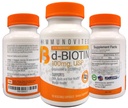 IMMUNOVITES 3-Pack High Dose Biotin (sebagai d- Biotin, USP) 100mg (Sama dengan 100,000mcg) 90 Capsules, Potensi Tinggi (3)