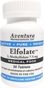 ELFOLATE ® 7.5mg L- Methylfolat Methyl Follate Medical Food Supplemen Professional Professional Profestive Present Enable 30 tablet