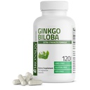 Bronson Ginkgo Biloba Extra Power Supports Brain Fungsi & Memori Dukungan, 120 Vegetarian Capsules