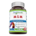 Suplemen 126 MSM murni (Methylsulphonymetana) 1500 Mg Per Serving 14; 180 Tablet 14; Non-GMO 124; Gluten- Free 124; Made in USA