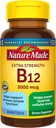 Ekstra Kekuatan Vitamin B12 3000 mcg Softgels, 60 Count