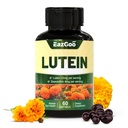 Lutein for Eyes, Lutein 20mg, Lutein and Alaxanthin Suplemen Eye, Eyestrain Relief & Dukung Vision Health, Vegan, 60 Softgels