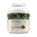 PlantFusion Complete Vegan Protein Powder - Tanaman berbasis Protein Powder dengan BCAAs, Enzymes Digetical dan Pea Protein - Keto, Gluten Free, Soy Free, Non-Dairy, No Sugar, Non-GMO - Rich Chocolate 5 lb