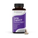 Lung Capaci-T - Repiratory Dukungan Suplemen - CoQ10, N-Acetyl Cysteine, Boswellia, Eucalytus, Mullein, Teh Hijau, Nettle & Peppermint - Meningkatkan Kapasitas Oksigen & Reduces Mucus - 90 Capsules