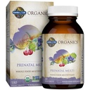 Taman Kehidupan Organik Multivitamin dengan Vitamin D3, B6, B12, C & Iron, Memadamkan Pengembangan Energi & Heally Fetal - Organik, Non-GMO, Gluten- Free, Vegan, 60 Day Suppply