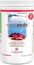 Biopharma Scientific Nanoreds: Reds Superfood Fruit & Vegetable Powder Smoothie Mix for Digetical Health & Imunity with Antioksidants, VitaminC, Elderberry, Paxuate, Berry Flavor, 30 Services