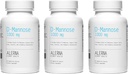 D-Mannose 1000 mg - Urinary Tract Health - dengan Cranberry konsentrasi, Organic Rose HIPS, Acerola Extract - 60 Vegetarian Capsules (Paket 3)