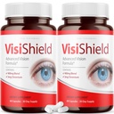 (2 Pack) Visishield Advanced Vision Formula for Eyes Tambahan Pil Vitamin (120 Kapsul)