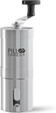 B & C Home Goods Pill Crusher - Stainless Steel Pill Grinder - Large Capacity Pill Splits - Cuts Pills into Fine Powder - Mills for Feeding Tube, Pets & Kid