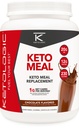 KetoLogic Keto Pengganti Meal Shake Powder untuk Hasil Optimal + MCT Oil + Grass- Fed Whey - Makro Formulated Sempurna untuk Ketosis - 20 Servings - Chocolate
