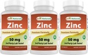 Suplemen Suplemen Syinc Terbaik sebagai Gluconate Zinc 50mg 240 Tablet Paket 3