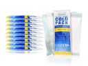 Perineal Ice Packs for Postpartum w / Adhesive Strip 124; Perineal Cold Pack - 2 in 1 Ice Pags for After Birth - Instant Ice Maxi Pads (24)