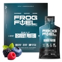 Frog Power Fuel Protein Shot, 15g Protein Nano - Hydrolyzed Grass Fed Collagen, Post Workout, Gluten Free, Fat & Sugar Free, 22 Acids Amino, 0 Carbs, Berry, 1 oz Packets, 24 Pack