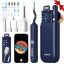 Bebird Earsight Plus R37R Ear Cleaning Camera Wax Removal Tool, Flexiable Ear Scope Otoscope Camera Light, Picker Wireless Remover Tweezers untuk Dewasa & Anak