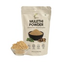 SVATV Licorice Powder 124; Murni Glycyrrhiza Glabra 124; Mulethi 124; Yashtimadhu - Ukuran - 227 Grams Setengah Pound