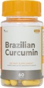 Curcumin Brasil - Tambahan Makanan Vegan, Booster Kesehatan, Produk Alam, Turmeric Powder, Kurcumin Brasil Ekstrak - 60 tablet