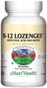 Vitamin B12 Lozenges dengan Folic Acid dan Biotin - Sublinual B 12 Vitamin Strawberry Flavor - Vegetarian Kosher B 12 Vitamin - VIT B12 Tambahan untuk Produksi dan Energi Sel Darah Merah (90 Hitung)