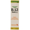 Nature 's Bounty B-12 5000 mcg Sublingual Energi Kesehatan 2 oz (Paket 4)