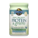 Garden of Life Raw Organic Protein & Greens Lightly Sweet, Vegan Protein Powder for Women and Men, Plant and Pea Protein, Greens, Prograin, Gluten Free Low Carb Shake Made Without Dairy 20 Servings