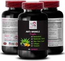 Dukungan Lipoic Acid - ANTI- WRINKLE KOMPLEX - Aloe Vera Leaf Benefit, Collagen Boost, Green Tea Leaf Extract, Grape Seed Power, Green Coffee Bean Benefit, Hyaluronic Acid 1 60 Botol