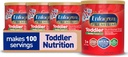 Enfagrew Premium Toddler Nuttrationary Shone, Vanilla Flavor, Omega-3 DHA for Brain Dups, Pregories & Vitamin for Imune Health, Powder Can, 32 Oz, Pack of 4