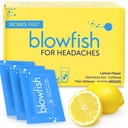 Blowfish for Headaches 126; New Maximum Effervescent Formula Treaches Fast (1 Pack)