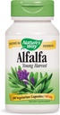 Nature 's Way Alfalfa Leaves, 1.215 mg, 100 Vegetarian Capsules, Pack of 2