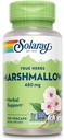 Root Marshmallow SOLARAY Capsules 480 mg - Sooting Herbal Dukung w / Whole Marshmallow Root - High in Mucilales Soluble Fiber, Vegan, Non-GMO, Lab Diverifikasi, Jaminan 60-Day, 100 Servings, 100 VexCaps