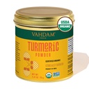 VAHDam, Powder Turmeric organik w / High Curcumin (2.47oz) USDA Organik, 100% Raw dari India 124; Gluten- Bebas, Non- GMO 124; Quality Premium & Aroma 124; Single Origin Spice 124; Direct from Source