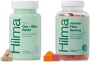 Hilma Natural Gas & Bloating Relief dan Prebiotic Fiber Gummies Bundle