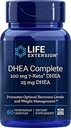 Ekstensi Hidup DHEA Lengkap, 100 mg 7-Keto DHEA, 25 mg DHEA, 60 Capsules