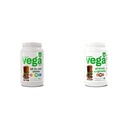 Vega Organik All-inOne Vegan Protein Powder, Chocolate & Protein dan Hijau Powder Protein, Coklat