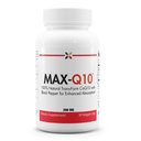 Hentikan Penuaan Sekarang MAX- Q10 CoEnzyme Formulated dengan Kaneka Q10 dan Enhanced BioPerine Black Pepper Extract for High Absorpsi, Heart Health, Produksi Energi 200 mg Capsules