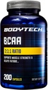 BODYTECH BCAA - 2: 1: 1 Rasio (200 Kapsul)