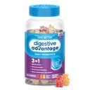 Advanced Probiotic Kimmies for Digetical Health, Daily Progories for Women, Support for Occational Bloating, Minor Abdominal Discomfort & Gut Health, 80ct Natural Fruit Flavors