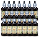 Pohon Persik (Prunus Persica) Ticture, Ekstrak Cair kering (Nama Merek: HerbalTerra, Proughtly Dibuat di AS) 20x4 fl.oz (20x120 ml)