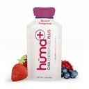 Huma Plus (Double Electrolites) - Chia Energy Gel, Berries & Poteciate, 12 Gels - Attach Friendly, Real Food Energy Gels